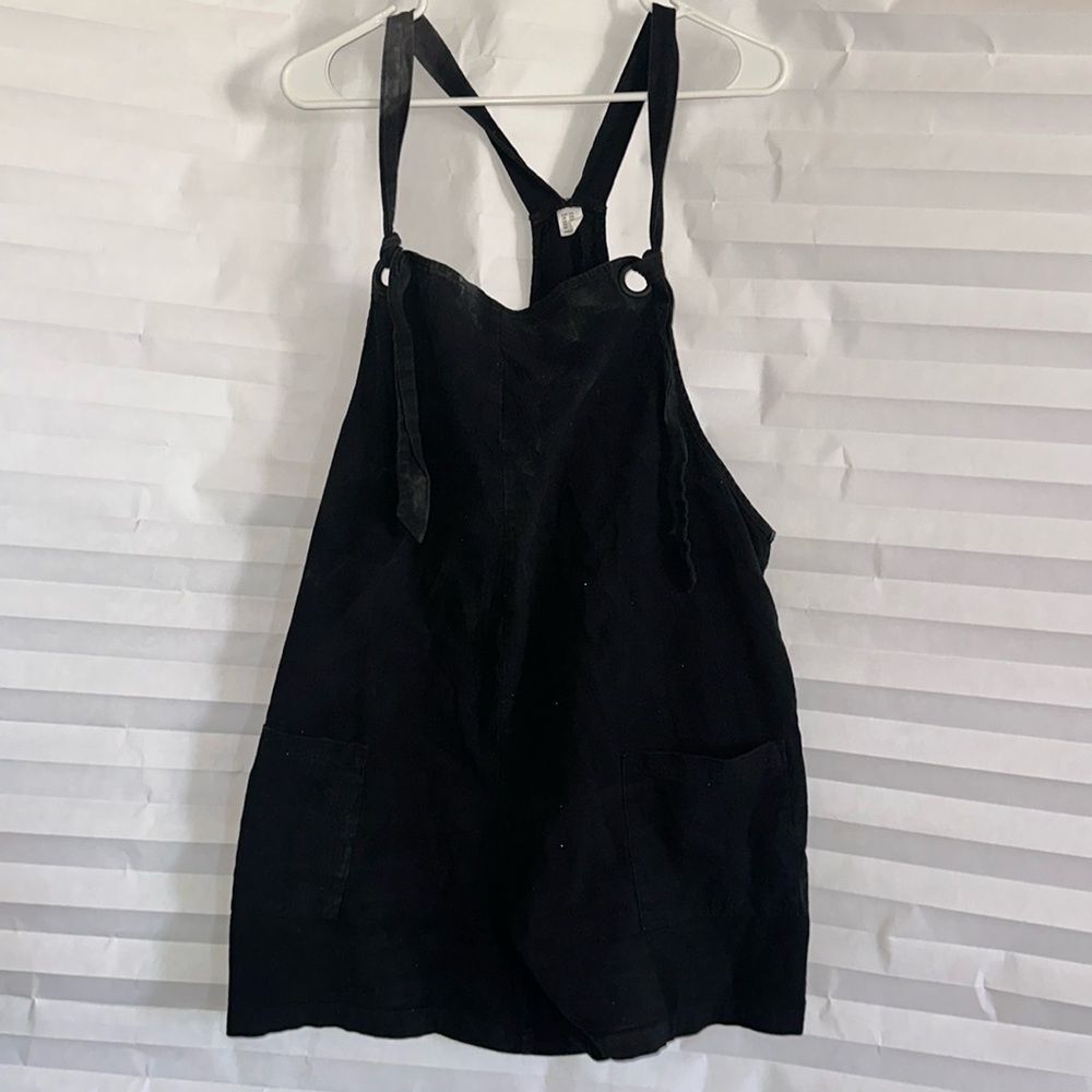 Women’s XXL Black Romper One Piece Shorts Jumpsuit Style